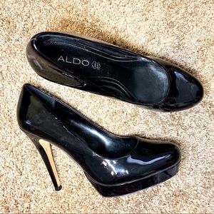 ALDO Patent Heels